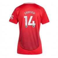 Camisa de time de futebol Manchester United Christian Eriksen #14 Replicas 1º Equipamento Feminina 2024-25 Manga Curta